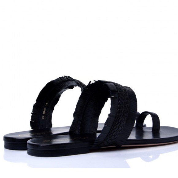 CHRISTIAN DIOR
Lambskin Braided Wave Sandal - Picture 5 of 16